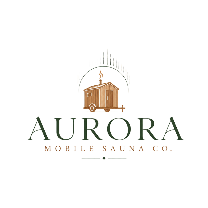 Aurora Mobile Sauna Co. logo