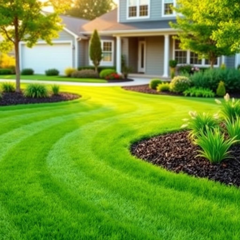 Front lawn renewal · Elkhorn