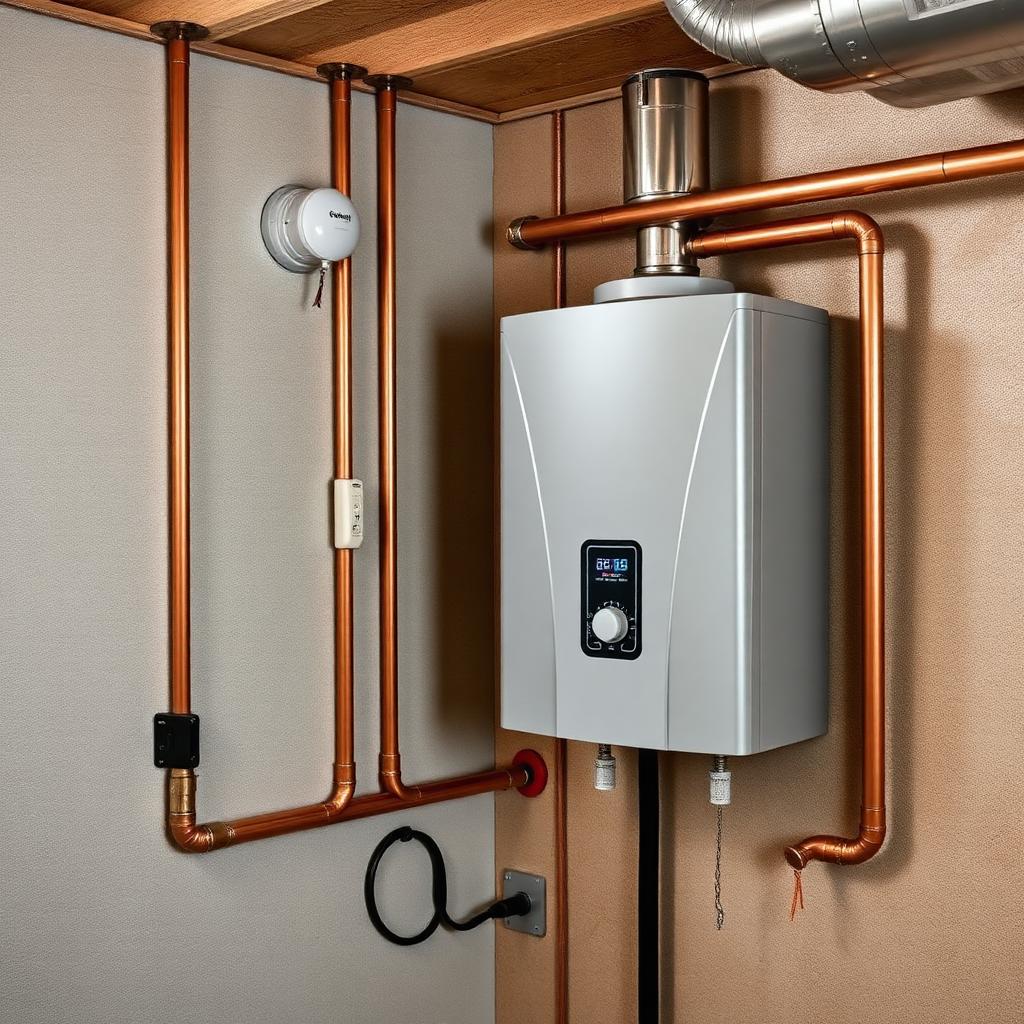 Tankless install · Lincoln