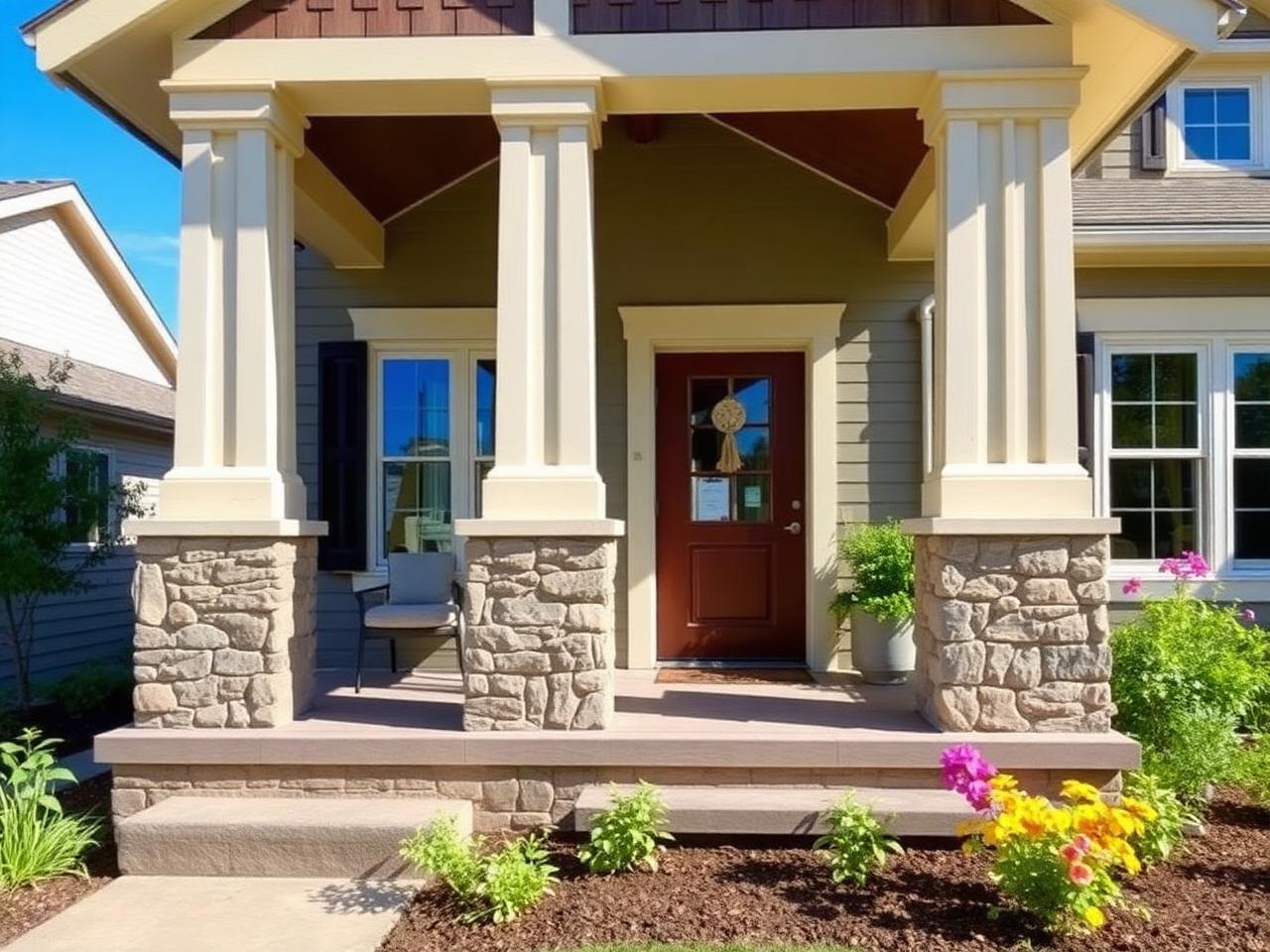 Front porch · Bennington craftsman